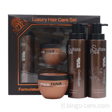 Mga Regalo Set ng Argan Oil Shampoo Conditioner